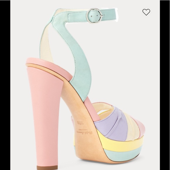 AElita multi nappa leather sandal size 38B - Picture 2 of 8